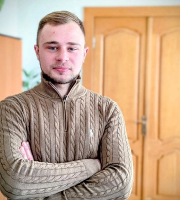 Молодіжний пластовий центр очолив 24-річний ветеран, який пройшов Бахмут