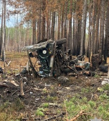 Дві автівки підірвалися на мінах на прикордонні Житомирщини: є загиблі та поранені. ФОТОрепортаж