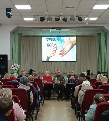 У Височанській громаді під Харковом збирали ветеранів та їхні родини