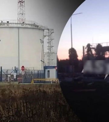 Дроны атаковали нефтебазу в российских Ливнах: бушует пожар
