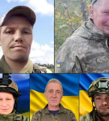 На Рівненщині попрощалися з п’ятьма захисниками, які віддали життя за Україну