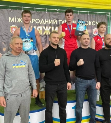 Спортсмени з Шептицького серед переможців Міжнародного турніру з боксу