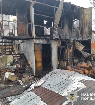На Київщині поліція розслідує факт загибелі 55-річного чоловіка під час пожежі