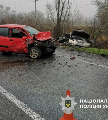 У поліції повідомили деталі аварії на Черкащині, в якій постраждали діти
