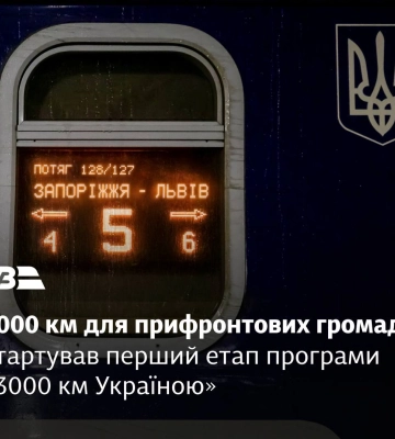 Бесплатные поездки из Харькова по Украине: 3 декабря стартует УЗ-3000