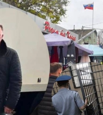 В оккупированном Мелитополе ставленника Балицкого, руководившего всеми рынками области, подозревают в хищении 15 млн рублей 