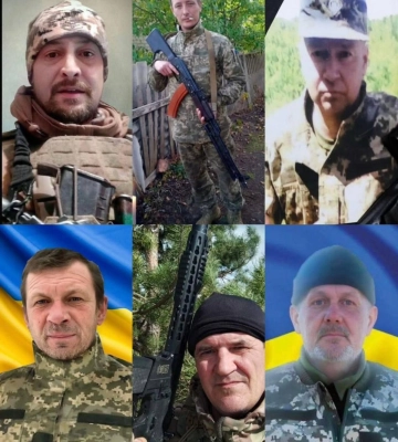 Остання шана Героям: Рівненщина провела в останню путь шістьох захисників України