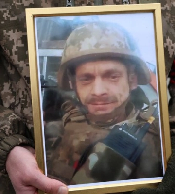 У Луцьку попрощалися з полеглим захисником Сергієм Коровіцьким