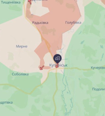 Війська РФ створили невелику зону контролю поблизу кордону, між Вовчанськом і Куп’янськом - Трегубов
