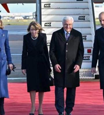 Кейт Миддлтон надела серьги принцессы Дианы на встречу с президентом и первой леди Германии