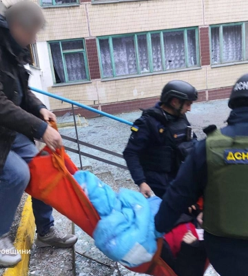 Ракета «Искандер-М» разрушила административное здание и жилые дома в Кривом Роге