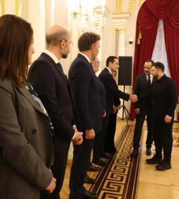 Президент Кіпру Христодулідіс прибув з офіційним візитом до Києва на зустріч із Зеленським