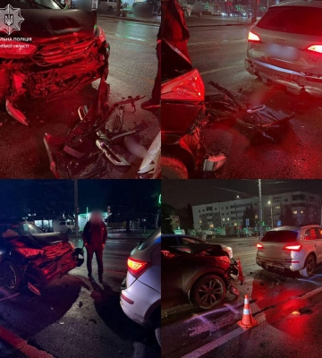 У Рівному п’яний водій скоїв ДТП