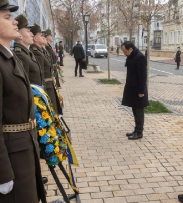 Президенти України та Кіпру вшанували у Києві пам’ять полеглих захисників