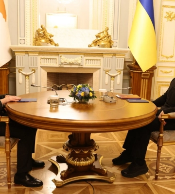 До України прибув президент Кіпру