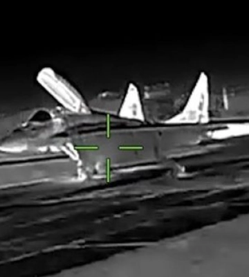 ГУР знищило російський винищувач МіГ-29 в окупованому Криму. ВIДЕО