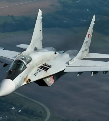В оккупированном Крыму уничтожен российский истребитель МиГ-29