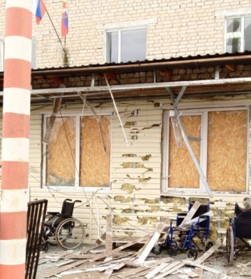 Оккупационные власти сообщили о повреждениях в больнице Сватово