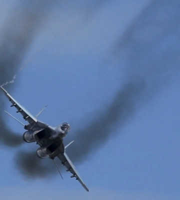 ГУР заявляє про знищення російського винищувача МіГ-29 в Криму