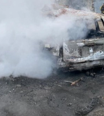 Росіяни атакували три райони Дніпропетровщини: у Нікополі є загиблий та постраждалий. ФОТОрепортаж