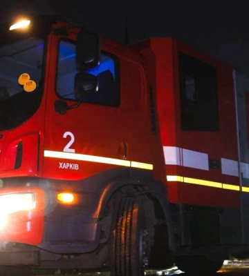 У Харкові ліквідували пожежу після вечірнього обстрілу Основ’янського району
