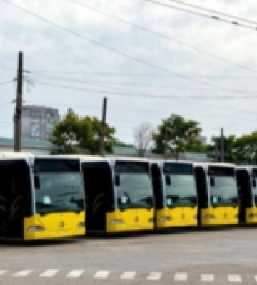 В Одесі соціальні автобуси курсують між вокзалом та вулицею 28 Бригади