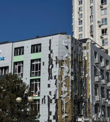 В Одесі відремонтують дитячу поліклініку, пошкоджену під час російської атаки