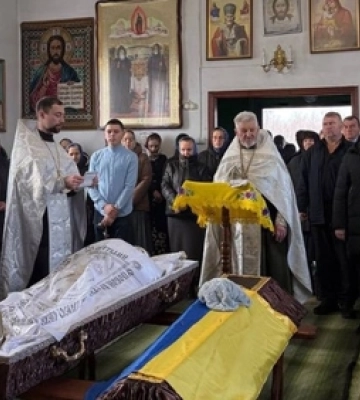 На Волині попрощались з Героєм Андрієм Шембергом 