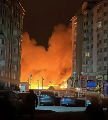 На Київщині вночі під масованою атакою РФ перебували три райони