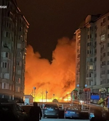 ДСНС показала наслідки удару по Київщині