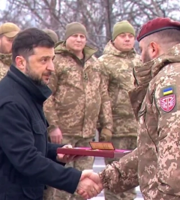 Президент взяв участь в урочистих заходах з нагоди Дня Збройних сил України (відео)