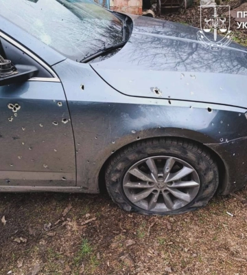 На Сумщині є поранені унаслідок чергової атаки безпілотника на автівку