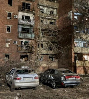 Шестеро людей поранені внаслідок удару РФ по Слов’янську. ФОТОрепортаж