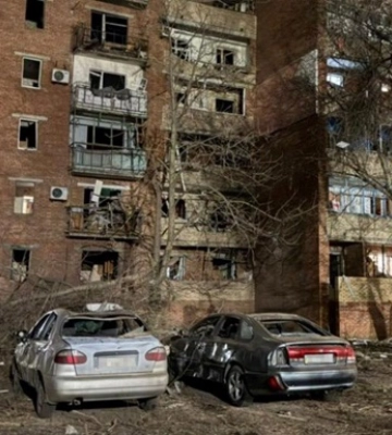 В Славянске шестеро пострадавших в результате сброшенной врагом авиабомбы
