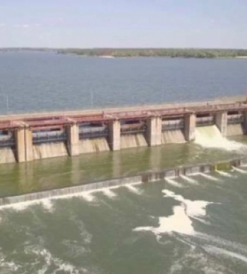 Російські війська вдарили по Печенізькому водосховищу на Харківщині
