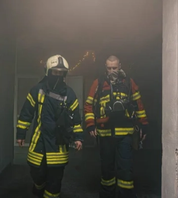 Фото: у Києві сталась пожежа в реанімації лікарні, провели евакуацію пацієнтів
