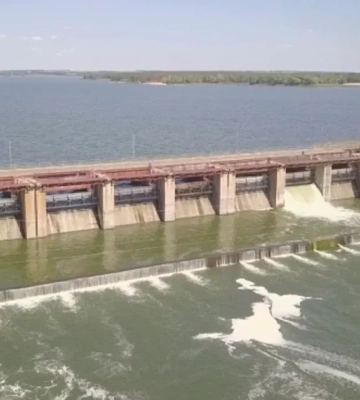 Російські війська вдарили по Печенізькому водосховищу на Харківщині