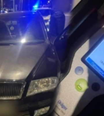 У Луцьку зупинили п'яного водія Skoda