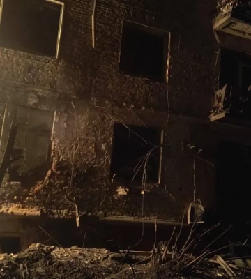 В Чернигове БПЛА взорвался в жилом районе: есть жертвы