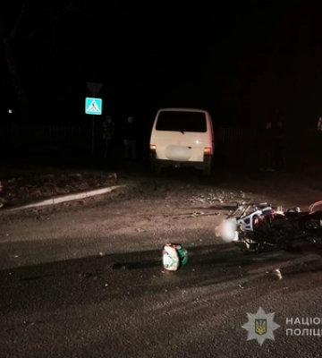 На Волині в аварії постраждав дідусь-велосипедист