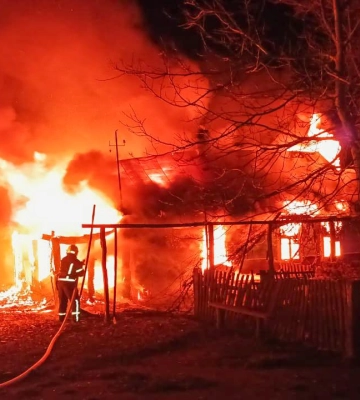 На Рівненщині під час пожежі в житловому будинку загинув чоловік