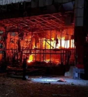 У Фастові демонтують зруйнований обстрілом вокзал і побудують новий