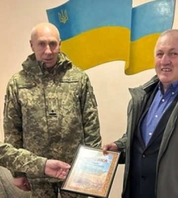 На Волині вручили подяки волонтерам 