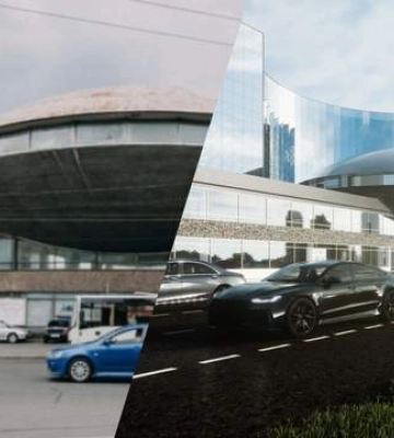 "Літаюча тарілка" на Либідській: як виглядатиме будівля після реставрації