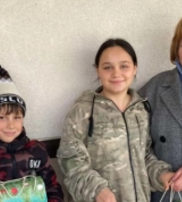 У громаді на Волині дітям із соціально вразливих сімей вручили подарунки