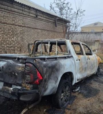 У Краматорську заарештовано чоловіка, який спалив авто військовослужбовців через конфлікт 