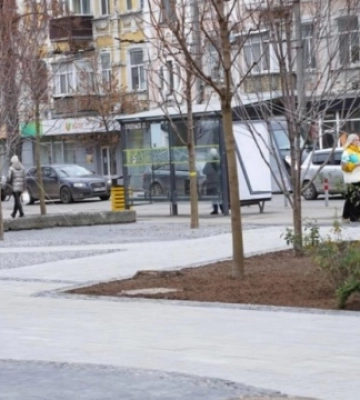 У середмісті Полтави створили інклюзивний простір для відпочинку