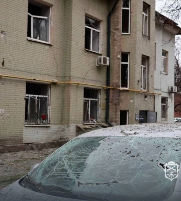 В Запорожье семь пострадавших в результате удара по городу
