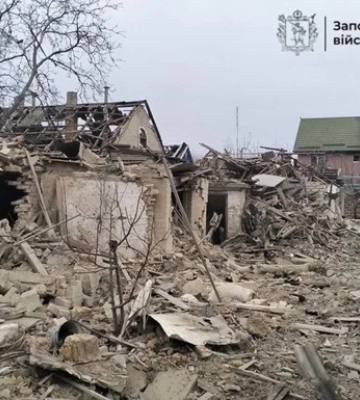 На Запорожье 15 раненых из-за российской атаки
