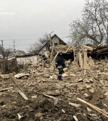 Внаслідок обстрілу Вільнянська постраждали четверо людей
